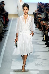 Diane Von Furstenberg, Spring/Summer 2012. New York Fashion Week Spring/Summer 2012. [Photo by Frazer Harrison/Getty Images for Mercedes-Benz Fashion Week]