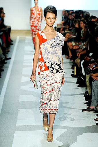 Diane Von Furstenberg, Spring/Summer 2012. New York Fashion Week Spring/Summer 2012. [Photo by Frazer Harrison/Getty Images for Mercedes-Benz Fashion Week]