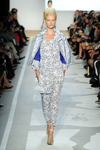 Diane Von Furstenberg, Spring/Summer 2012. New York Fashion Week Spring/Summer 2012. [Photo by Frazer Harrison/Getty Images for Mercedes-Benz Fashion Week]