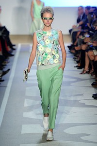 Diane Von Furstenberg, Spring/Summer 2012. New York Fashion Week Spring/Summer 2012. [Photo by Frazer Harrison/Getty Images for Mercedes-Benz Fashion Week]