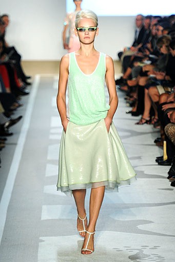 Diane Von Furstenberg, Spring/Summer 2012. New York Fashion Week Spring/Summer 2012. [Photo by Frazer Harrison/Getty Images for Mercedes-Benz Fashion Week]