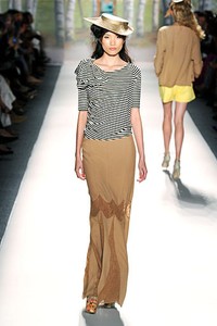 Tracy Reese, Spring/Summer 2012. New York Fashion Week Spring/Summer 2012. [Photo by Mike Coppola/Getty Images for TRESemme]