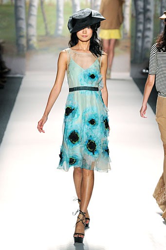 Tracy Reese, Spring/Summer 2012. New York Fashion Week Spring/Summer 2012. [Photo by Mike Coppola/Getty Images for TRESemme]