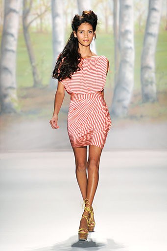 Tracy Reese, Spring/Summer 2012. New York Fashion Week Spring/Summer 2012. [Photo by Mike Coppola/Getty Images for TRESemme]