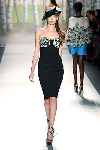 Tracy Reese, Spring/Summer 2012. New York Fashion Week Spring/Summer 2012. [Photo by Mike Coppola/Getty Images for TRESemme]