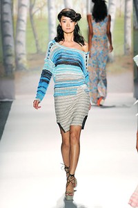 Tracy Reese, Spring/Summer 2012. New York Fashion Week Spring/Summer 2012. [Photo by Mike Coppola/Getty Images for TRESemme]