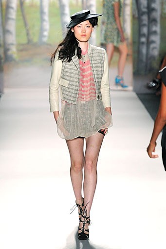 Tracy Reese, Spring/Summer 2012. New York Fashion Week Spring/Summer 2012. [Photo by Mike Coppola/Getty Images for TRESemme]