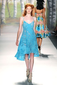 Tracy Reese, Spring/Summer 2012. New York Fashion Week Spring/Summer 2012. [Photo by Mike Coppola/Getty Images for TRESemme]