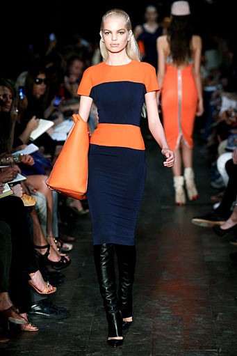 Victoria Beckham, Spring/Summer 2012. New York Fashion Week Spring/Summer 2012. [Photo by Peter Michael Dills/Getty Images]