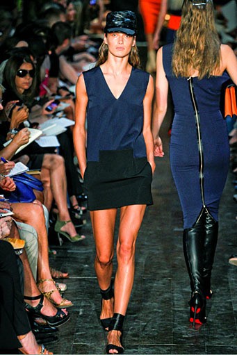 Victoria Beckham, Spring/Summer 2012. New York Fashion Week Spring/Summer 2012. [Photo by Peter Michael Dills/Getty Images]