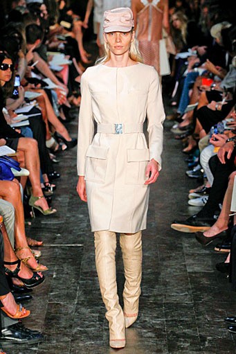 Victoria Beckham, Spring/Summer 2012. New York Fashion Week Spring/Summer 2012. [Photo by Peter Michael Dills/Getty Images]