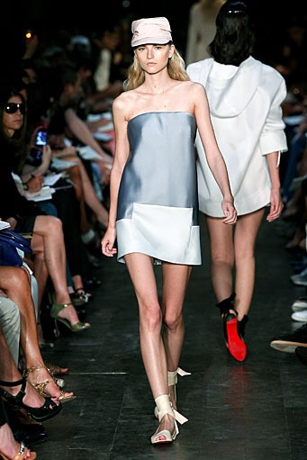 Victoria Beckham, Spring/Summer 2012. New York Fashion Week Spring/Summer 2012. [Photo by Peter Michael Dills/Getty Images]
