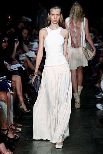 Victoria Beckham, Spring/Summer 2012. New York Fashion Week Spring/Summer 2012. [Photo by Peter Michael Dills/Getty Images]