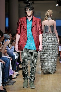 Anna Francesca, Spring/Summer 2012. New York Fashion Week Spring/Summer 2012. [Photo by Michael Loccisano/Getty Images]