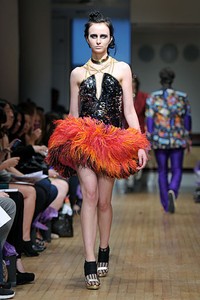 Anna Francesca, Spring/Summer 2012. New York Fashion Week Spring/Summer 2012. [Photo by Michael Loccisano/Getty Images]