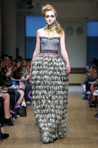 Anna Francesca, Spring/Summer 2012. New York Fashion Week Spring/Summer 2012. [Photo by Michael Loccisano/Getty Images]