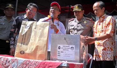 Logistik Pemilukada Kota Yogyakarta Mulai Dibagikan