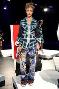 Katya Leonovich, Spring/Summer 2012. New York Fashion Week Spring/Summer 2012. [Photo by Dario Cantatore/Getty Images for Mercedes-Benz Fashion Week]