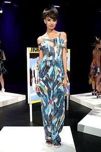 Katya Leonovich, Spring/Summer 2012. New York Fashion Week Spring/Summer 2012. [Photo by Dario Cantatore/Getty Images for Mercedes-Benz Fashion Week]