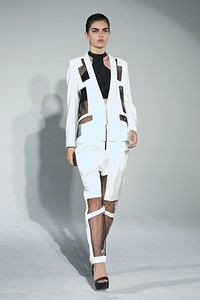 Graeme Armour, Spring/Summer 2012. New York Fashion Week Spring/Summer 2012. [Photo by Jeff Schear/Getty Images]