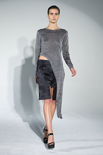 Graeme Armour, Spring/Summer 2012. New York Fashion Week Spring/Summer 2012. [Photo by Jeff Schear/Getty Images]