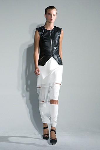 Graeme Armour, Spring/Summer 2012. New York Fashion Week Spring/Summer 2012. [Photo by Jeff Schear/Getty Images]