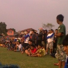 Seribuan Bobotoh Nonton Latihan Persib di Gunung Bohong