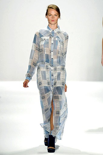 Charlotte Ronson, Spring/Summer 2012. New York Fashion Week Spring/Summer 2012. [Photo by Frazer Harrison/Getty Images for TRESemme]