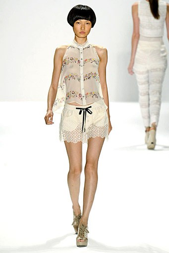 Charlotte Ronson, Spring/Summer 2012. New York Fashion Week Spring/Summer 2012. [Photo by Frazer Harrison/Getty Images for TRESemme]