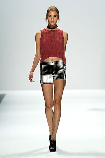 Charlotte Ronson, Spring/Summer 2012. New York Fashion Week Spring/Summer 2012. [Photo by Frazer Harrison/Getty Images for TRESemme]