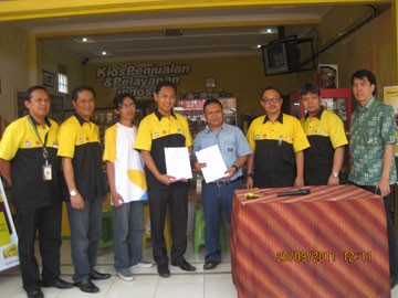 Launching KILAT ( Kios Pelayanan & Penjualan Indosat ) Untuk Wilayah Bandung 