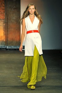 Christian Siriano, Spring/Summer 2012. New York Fashion Week Spring/Summer 2012. [Photo by Slaven Vlasic/Getty Images for Payless]