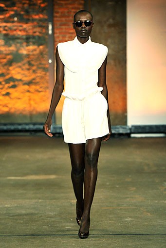 Christian Siriano, Spring/Summer 2012. New York Fashion Week Spring/Summer 2012. [Photo by Slaven Vlasic/Getty Images for Payless]