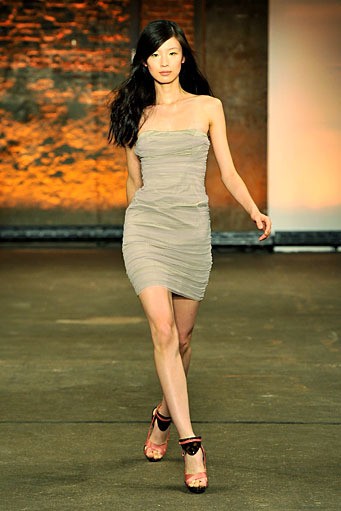 Christian Siriano, Spring/Summer 2012. New York Fashion Week Spring/Summer 2012. [Photo by Slaven Vlasic/Getty Images for Payless]