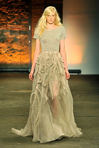 Christian Siriano, Spring/Summer 2012. New York Fashion Week Spring/Summer 2012. [Photo by Slaven Vlasic/Getty Images for Payless]