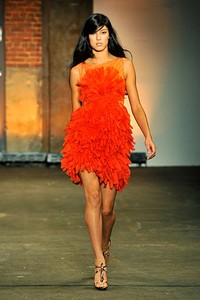 Christian Siriano, Spring/Summer 2012. New York Fashion Week Spring/Summer 2012. [Photo by Slaven Vlasic/Getty Images for Payless]