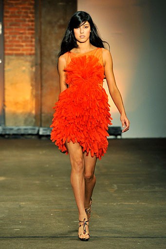 Christian Siriano, Spring/Summer 2012. New York Fashion Week Spring/Summer 2012. [Photo by Slaven Vlasic/Getty Images for Payless]
