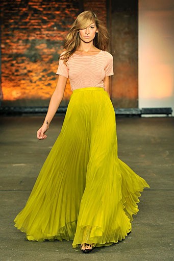 Christian Siriano, Spring/Summer 2012. New York Fashion Week Spring/Summer 2012. [Photo by Slaven Vlasic/Getty Images for Payless]