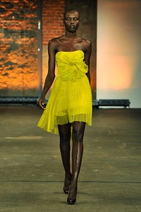 Christian Siriano, Spring/Summer 2012. New York Fashion Week Spring/Summer 2012. [Photo by Slaven Vlasic/Getty Images for Payless]
