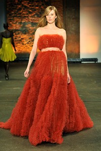 Christian Siriano, Spring/Summer 2012. New York Fashion Week Spring/Summer 2012. [Photo by Slaven Vlasic/Getty Images for Payless]