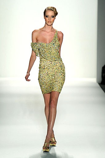 Venexiana, Spring/Summer 2012. New York Fashion Week Spring/Summer 2012. [Photo by Frazer Harrison/Getty Images for Mercedes-Benz Fashion Week]