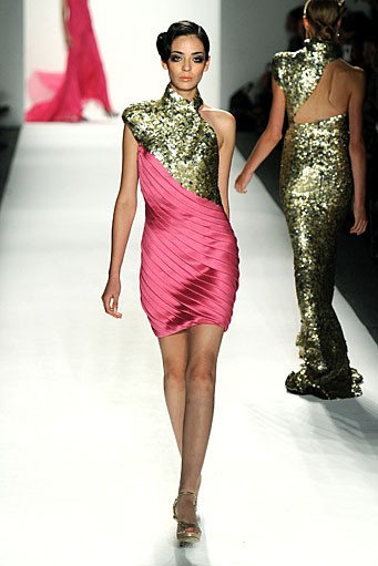 Venexiana, Spring/Summer 2012. New York Fashion Week Spring/Summer 2012. [Photo by Frazer Harrison/Getty Images for Mercedes-Benz Fashion Week]