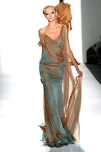 Venexiana, Spring/Summer 2012. New York Fashion Week Spring/Summer 2012. [Photo by Frazer Harrison/Getty Images for Mercedes-Benz Fashion Week]