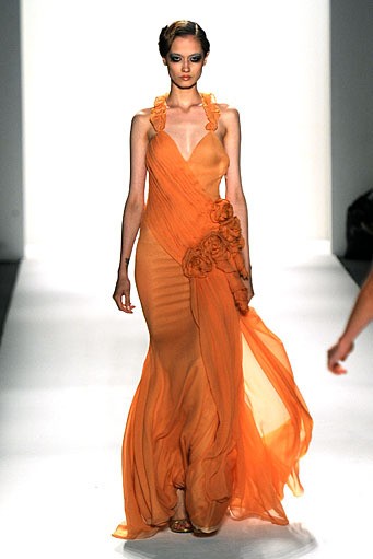 Venexiana, Spring/Summer 2012. New York Fashion Week Spring/Summer 2012. [Photo by Frazer Harrison/Getty Images for Mercedes-Benz Fashion Week]