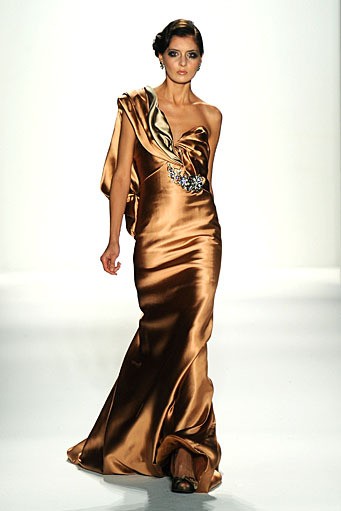 Venexiana, Spring/Summer 2012. New York Fashion Week Spring/Summer 2012. [Photo by Frazer Harrison/Getty Images for Mercedes-Benz Fashion Week]