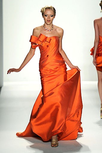 Venexiana, Spring/Summer 2012. New York Fashion Week Spring/Summer 2012. [Photo by Frazer Harrison/Getty Images for Mercedes-Benz Fashion Week]