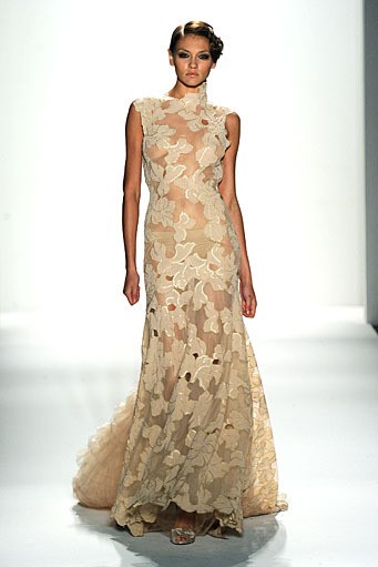 Venexiana, Spring/Summer 2012. New York Fashion Week Spring/Summer 2012. [Photo by Frazer Harrison/Getty Images for Mercedes-Benz Fashion Week]