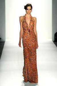 Venexiana, Spring/Summer 2012. New York Fashion Week Spring/Summer 2012. [Photo by Frazer Harrison/Getty Images for Mercedes-Benz Fashion Week]