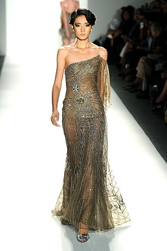 Venexiana, Spring/Summer 2012. New York Fashion Week Spring/Summer 2012. [Photo by Frazer Harrison/Getty Images for Mercedes-Benz Fashion Week]