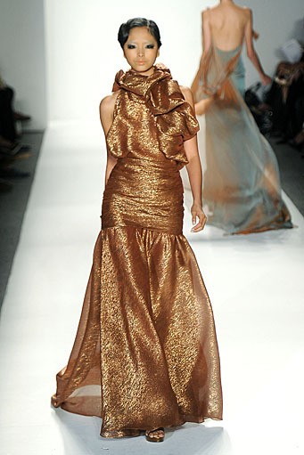 Venexiana, Spring/Summer 2012. New York Fashion Week Spring/Summer 2012. [Photo by Frazer Harrison/Getty Images for Mercedes-Benz Fashion Week]